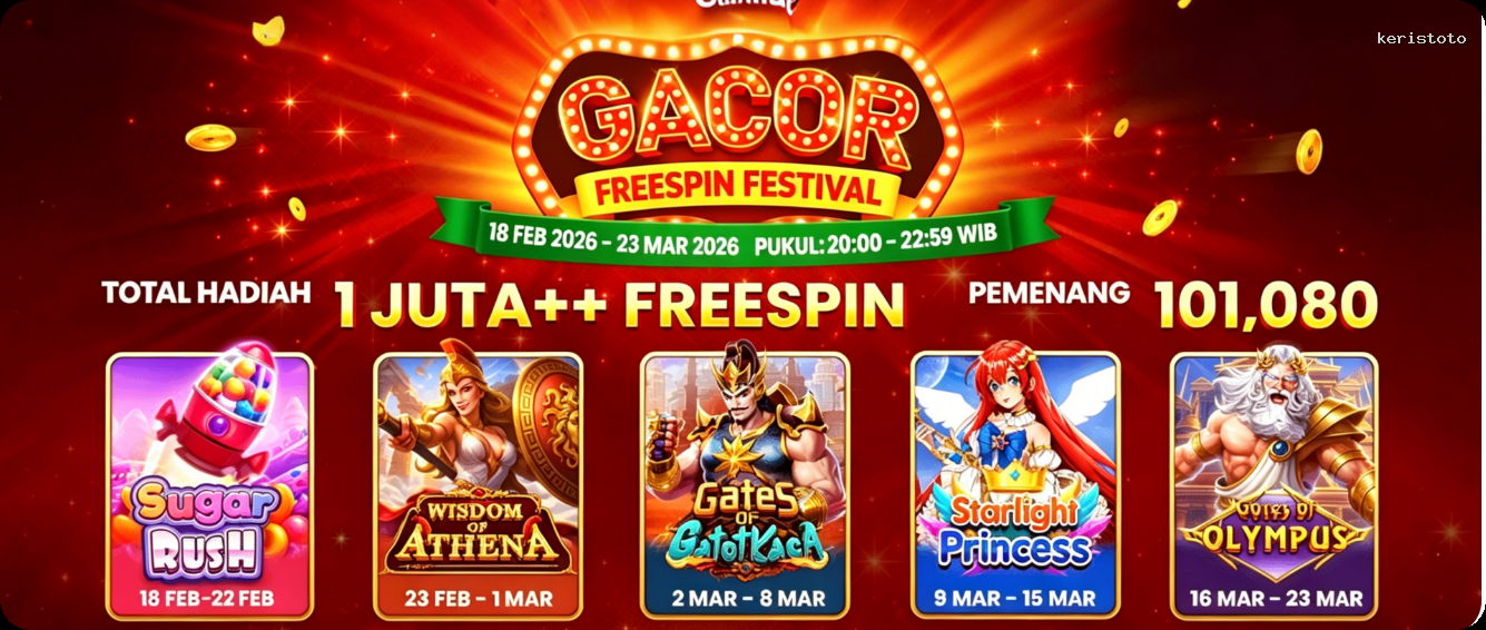 Login keristoto Sekarang Bonus Melimpah